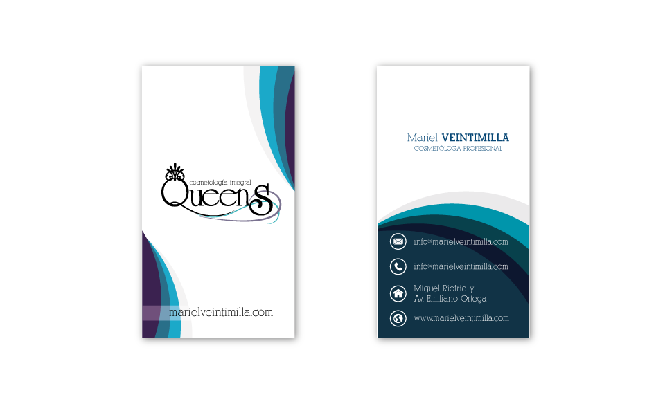Queens tarjetas Juan Pablo Orellana Marketing Digital