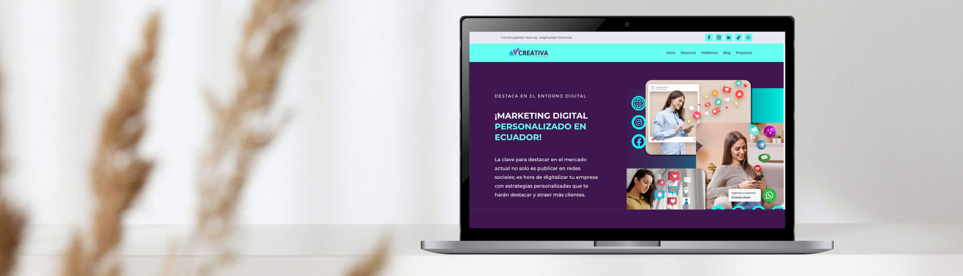 MR creativa diseño web